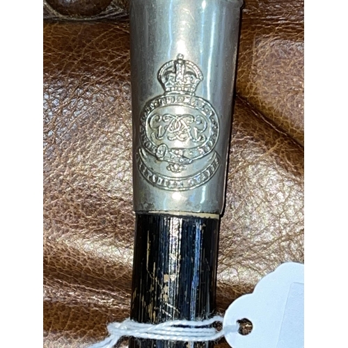 249 - Military sword stick with Grenadier Guards crest.