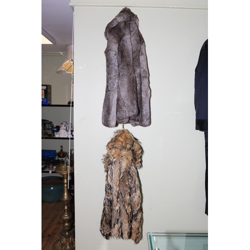 103 - Two fur coats.