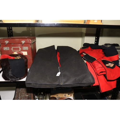 61 - Collection of Royal Signals uniforms, badges, etc.