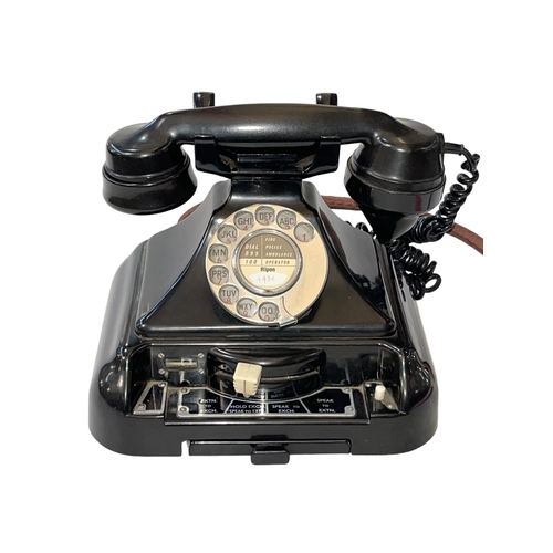 237 - Vintage Bakelite telephone with exchange to extension facility.