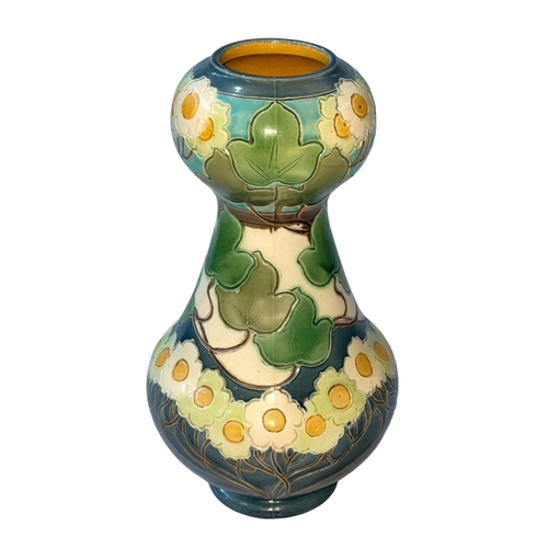 248 - Burmantofts Art Nouveau vase, shape number 2206, 28cm.