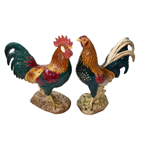 251 - Beswick Gamecock 2059 and Leghorn 1892, 23.5cm (2).