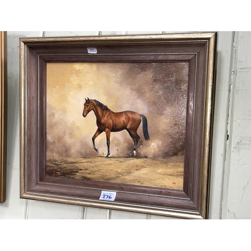 276 - DM & EM Alderson, Study of a Horse, watercolour, signed and dated 1929 lower right, 34cm by 44.5cm, ... 