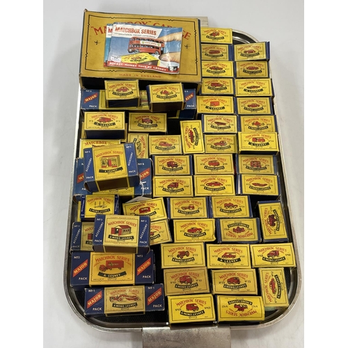 7 - Fifty plus Matchbox Series by Lesney model vehicles.