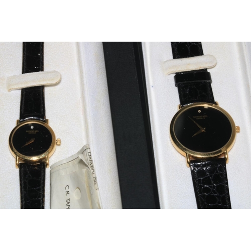 200 - Two Raymond Weil gents and ladies wristwatches.