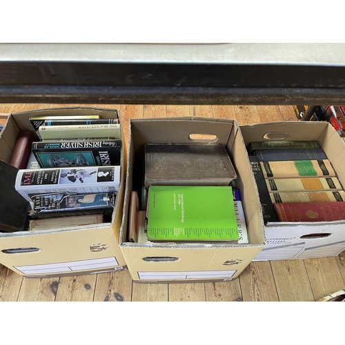 38 - Three boxes of antique collectors guides and other books.