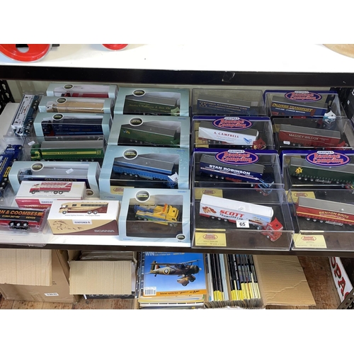 65 - Collection of Diecast Lorry models predominantly Oxford Haulage Company (22).