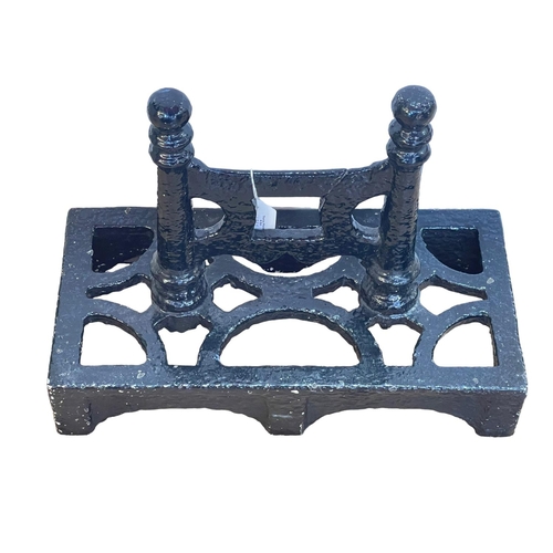 110 - Cast iron footscraper.