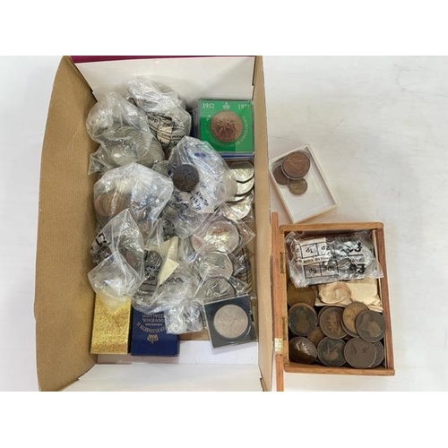 181 - Collection of pre 1947 silver and other coinage inc 1892 crown, gothic florins, commemorative crowns... 