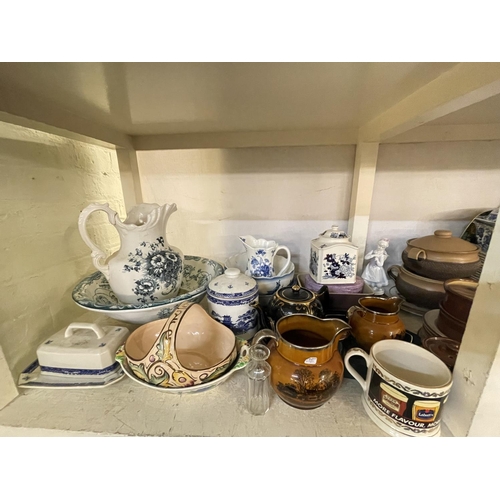 74 - Mini Gram, radio cassette, DAB radio, collection of silver plate, china including toilet jug and bas... 