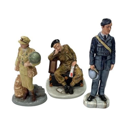 303 - Three Royal Doulton figures, HN4495, HN4967 and HN4418.
