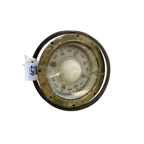236 - Maritime compass.