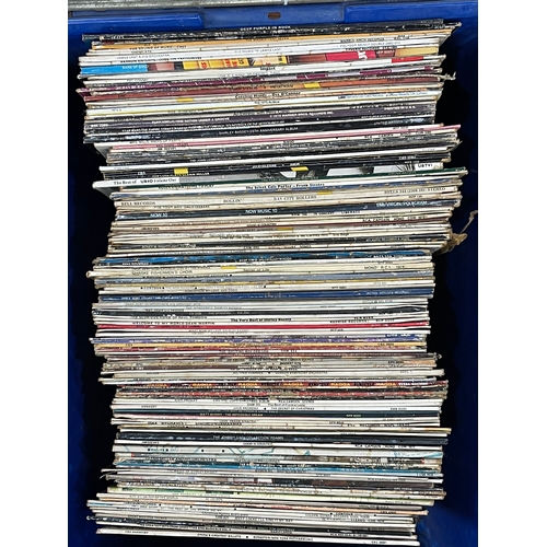 26 - Box of LP records, two boxes of books, Atari 2600, etc.