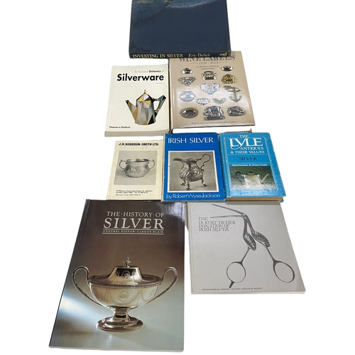 13 - Books including silver interest, Irish silver, Investing in silver, etc.