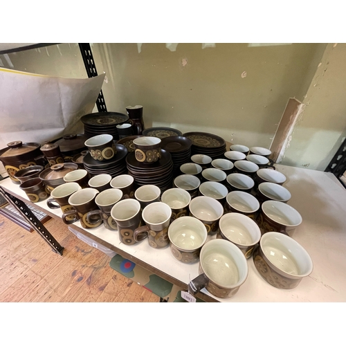 80 - Collection of Denby Arabesque, approximately 120 pieces.