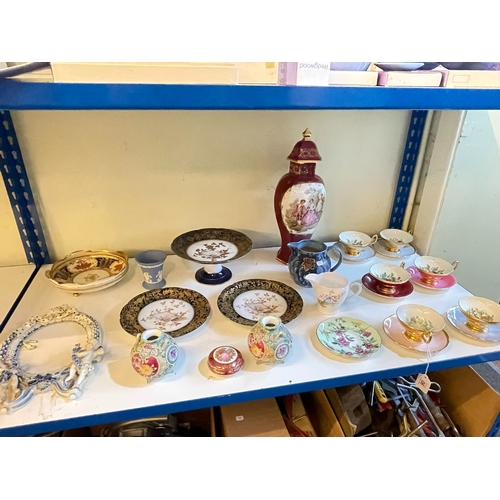 90 - Collection of Noritake, Bursley Ware, Shelley, etc.