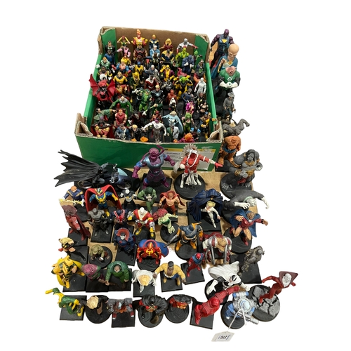 38 - Collection of Super Hero/Marvel Character figures, approximately 90.