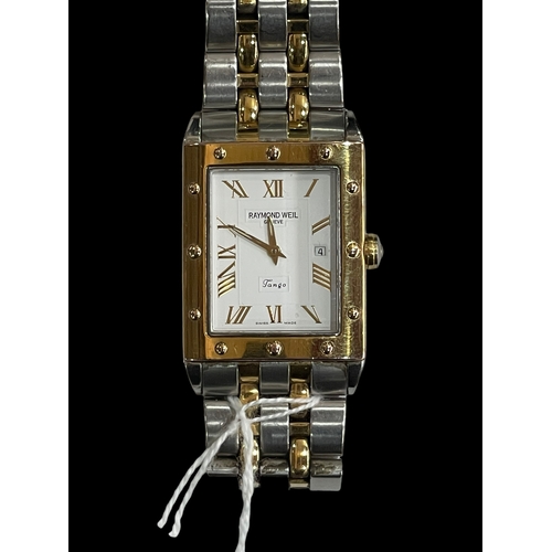 200 - Raymond Weil gents Tango wristwatch.