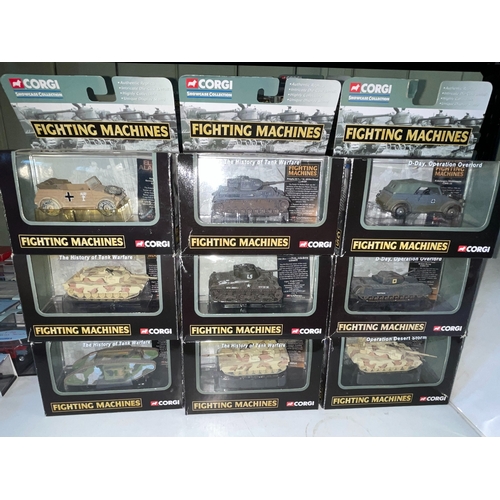 Collection of Corgi Fighting Machines (21).