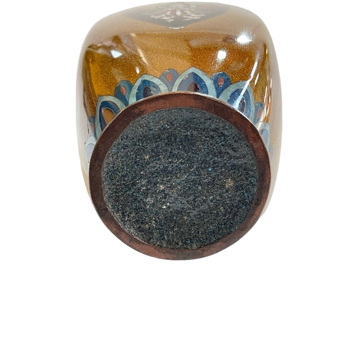 157 - Cloisonné vase, 30cm.