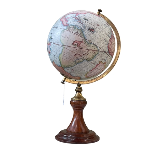 116 - World globe on stand.