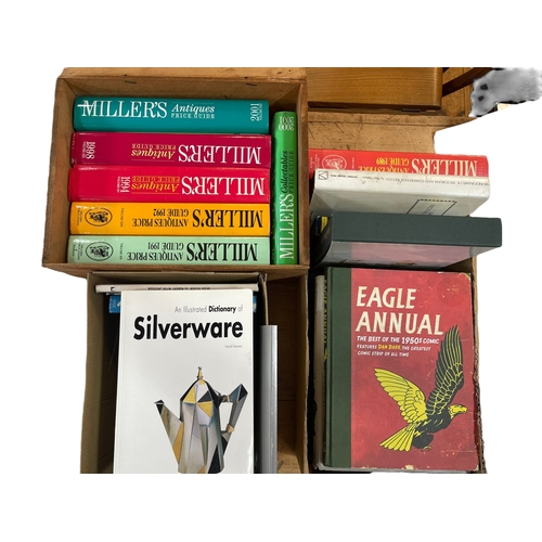 49 - Three boxes of books including Art Sales Index, etc.