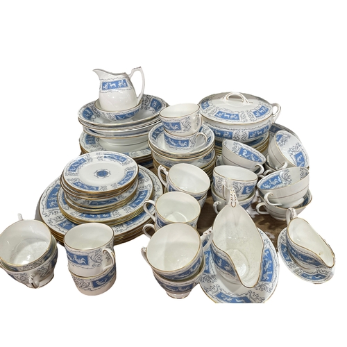 55 - Collection of Coalport Revelry including tureen, dinner plates, etc, approximately 65 pieces.