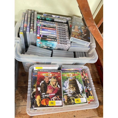 60 - Collection of Doctor Who interest including DVD's, video's, games, etc.