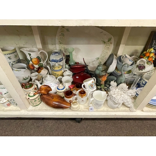86 - Large collection of china and metalwares, Wedgwood Angela tableware.