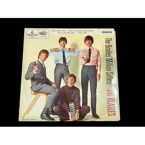 175 - The Beatles Million Sellers Parlaphone Mono Record 'She Loves Me', 'I Want to Hold your Hand', 'Can'... 