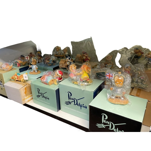 50 - Collection of Pendelfin figures in boxes (22).