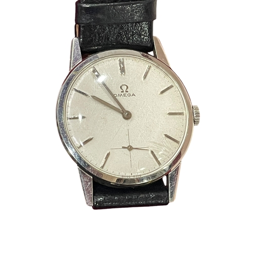 236 - Gents Omega mechanical wristwatch in stainless steel case.