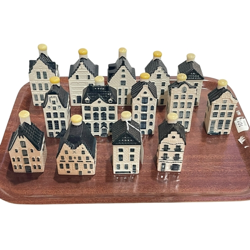 14 - Fourteen KLM Bols houses.