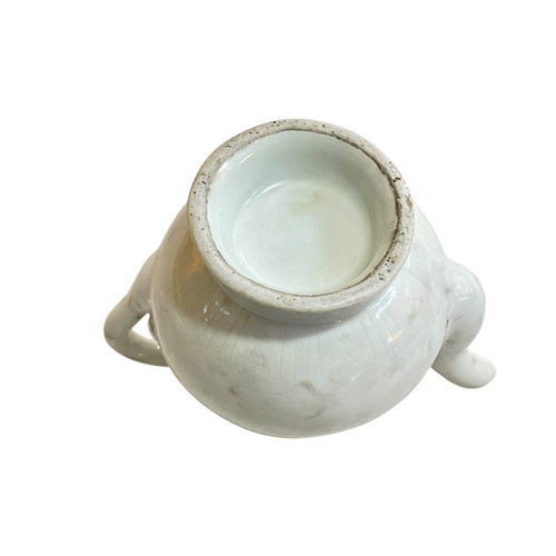 178 - Small Chinese teapot, 13cm.