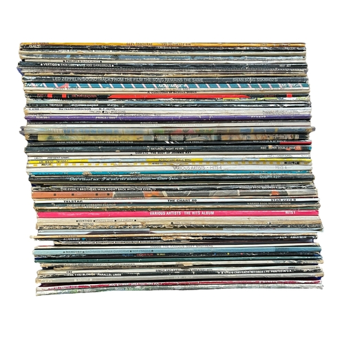 63 - Three boxes of LP and 45rpm records.