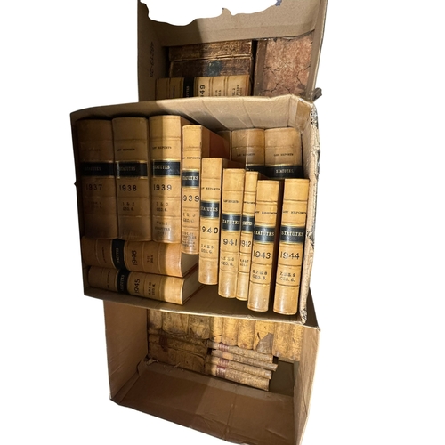 Vast collection of antique Law books dating circa 1868 to 1960's ...