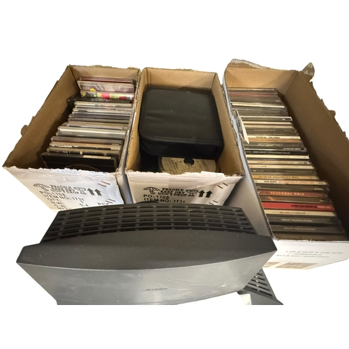 86 - Bose Wave music system and collection of CD's.