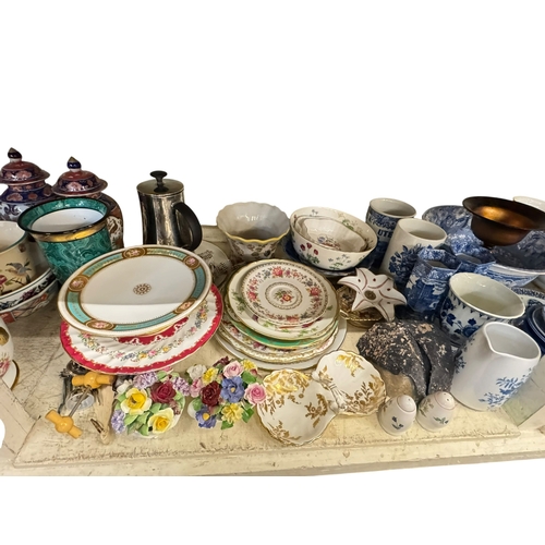 88 - Royal Worcester Regency, Royal Doulton Orchard Hill, Royal Worcester Evesham tablewares, blue and wh... 