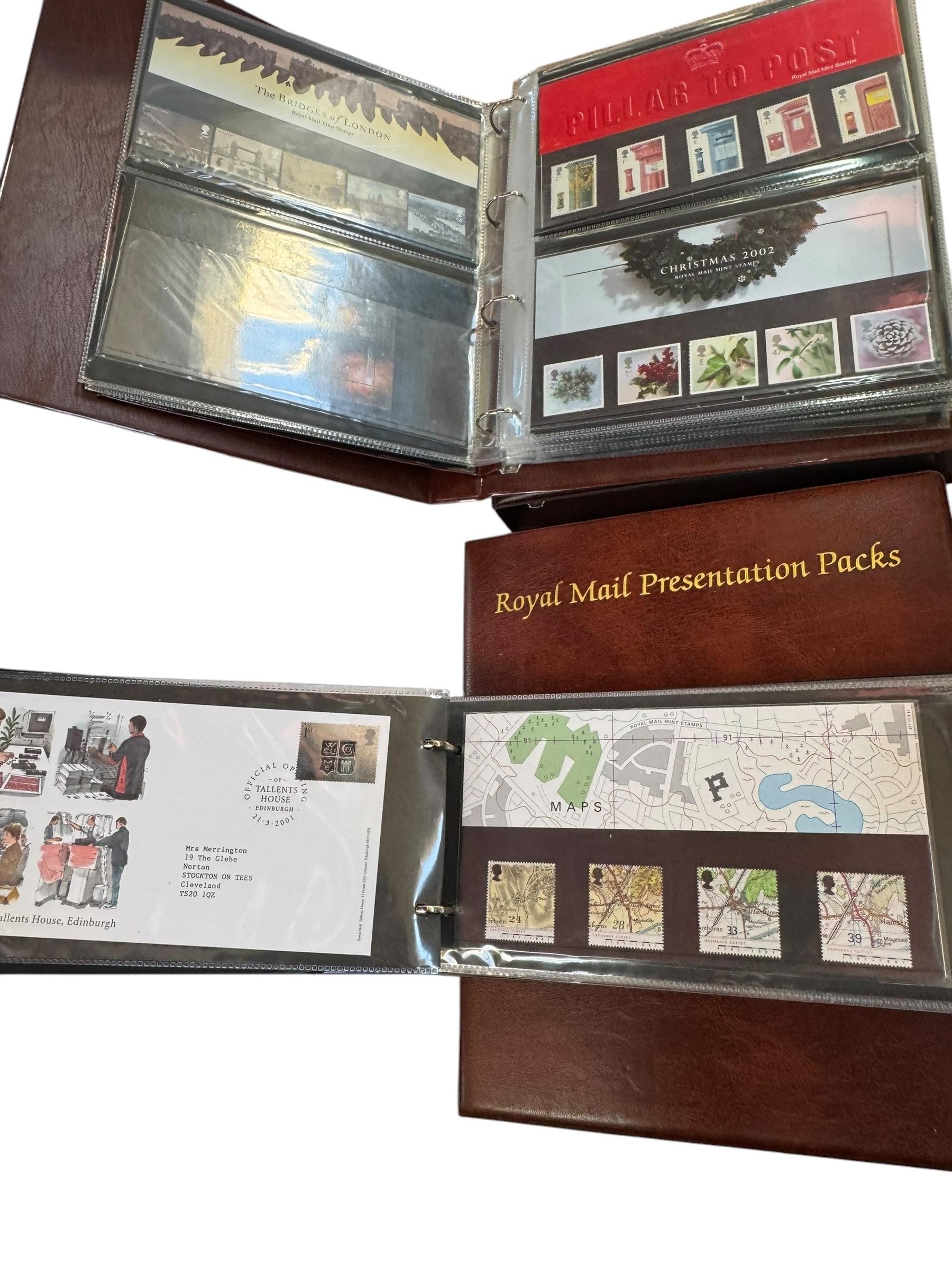 Collection of Royal Mail presentation packs.