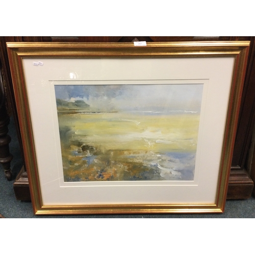 287 - ROBERT FREAME:A framed and glazed watercolour.