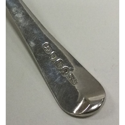 128 - An 18th Century George III silver sauce ladle. London 1797. By George Smith. Approx. 48 grams. Est. ... 