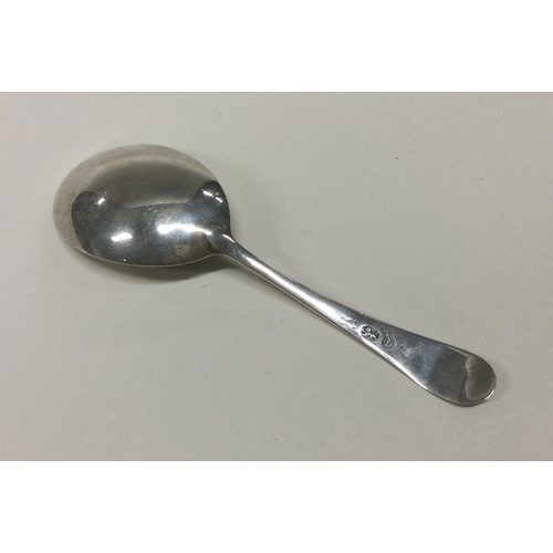 67 - A George III silver caddy spoon. London 1804. Approx. 10 grams. Est. £30 - £50.