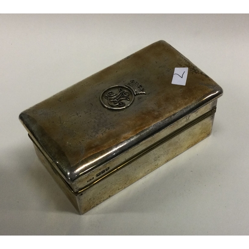 7 - OF ROYAL INTEREST: A silver gilt curling tong. London 1903. Approx. 382 grams. Est. £200 - £300.