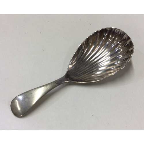 100 - A silver plated caddy spoon. Est. £8 - 310.