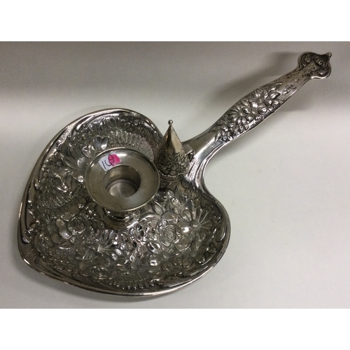 149 - TIFFANY & CO: A good silver chamberstick. London circa 1880. Approx. 270 grams. Est. £1000 - £1500.