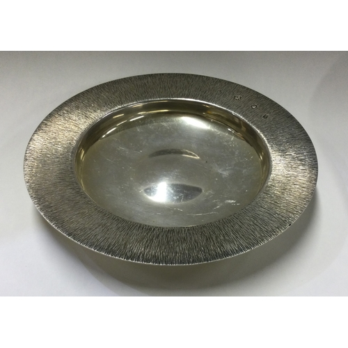 9 - An unusual novelty silver cavalier dish. London. By CS&FS. Approx. 375 grams. Est. £200 - £300.