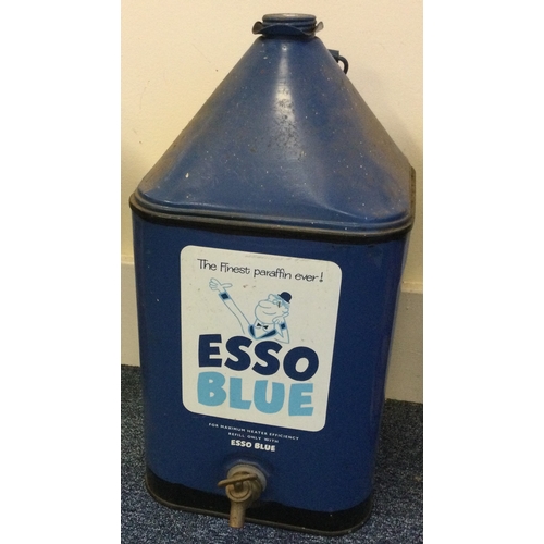 337 - An old Esso Blue fuel container. Est. £50 - £80.