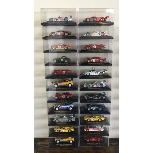 371 - Twenty various boxed model racing cars. Est. £20 - £30.