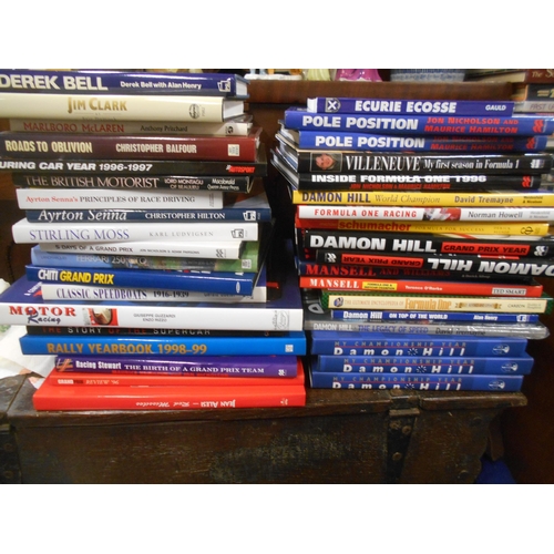 202 - BOOKS: Various motoring books: 37 books. Est. £30 - £50.