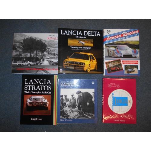 44 - BOOKS: LANCIA: BLAETTEL, W: Lancia Delta HF Integrale 2007, plus NIXON, C: Rivals D50 & Mercedes-Ben... 